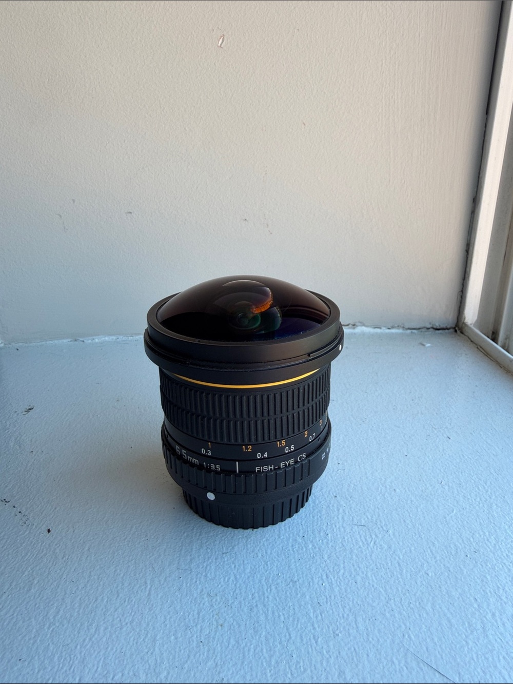 Opteka Fisheye Camera Lens - No Hood & Small Scratch